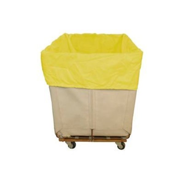 H.G. Maybeck Co HG Maybeck Hamper Basket Liner, 200 Denier Nylon, 20 Bushel, Yellow HBL20NL20-YL